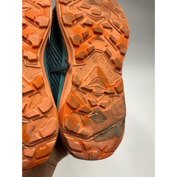 Hoka One One Torrent 2 Womens 10 Trail Running Shoes Teal Orange 1110497 RTCN - Picture 11 of 13
